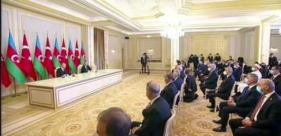 Aliyev: 'Şuşa'ya birlikte gideceğiz'