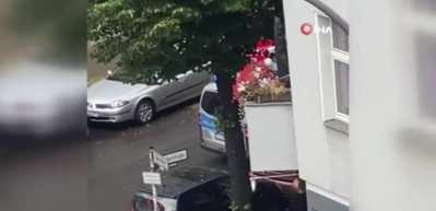  Almanya&rsquo;da aksiyon sahnelerini aratmayan kovalamaca