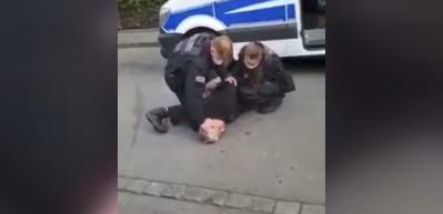 Almanya'da polisin T&uuml;rk iş insanına uyguladığı şiddet George Floyd olayını hatırlattı