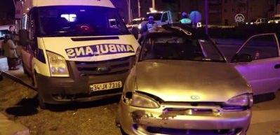 Ambulans ile otomobil &ccedil;arpıştı: 6 yaralı