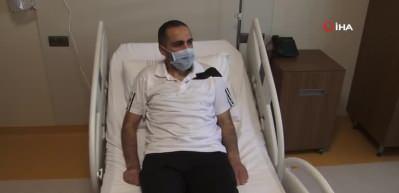 Ambulans u&ccedil;akla Van&rsquo;dan getirilen hasta, şehir hastanesinde tedavi edildi