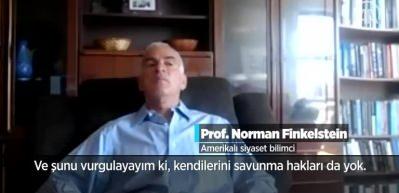 Amerikalı &uuml;nl&uuml; Yahudi profes&ouml;r Norman Finkelstein'den İsrail'e sert eleştiriler