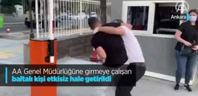 Anadolu Ajansı'na saldırı girişimi!