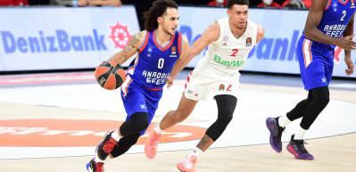 Anadolu Efes'te Larkin'in d&ouml;n&uuml;ş&uuml; kazanmaya yetmedi