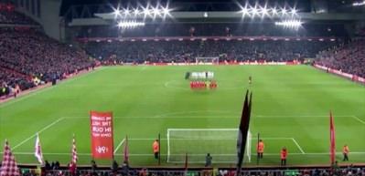 Anfield Road'da &ouml;l&uuml;m sessizliği