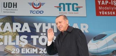 Ankara Y&uuml;ksek Hızlı Tren Garı hizmete a&ccedil;ılıyor