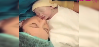 Anne ve bebeğinin muhteşem buluşması!