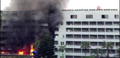 Antalya&rsquo;da otel yangını