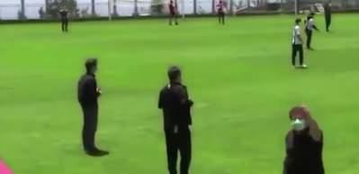 Antrenman yaparken şampiyon olduklarını &ouml;ğrendiler!