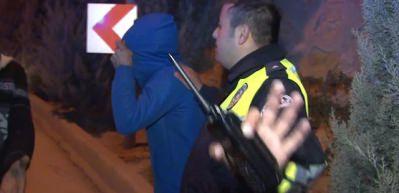 Aracı trafikten men edilince h&uuml;ng&uuml;r h&uuml;ng&uuml;r ağladı!