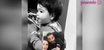 Arda Turan'ın oğlu Hamza'nın baba dediği anlar sosyal medyayı salladı!