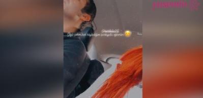 Aslıhan G&uuml;ner ve eşi Mert Kılı&ccedil; d&uuml;et yaptı! Aslıhan G&uuml;ner gizli gizli kaydetti...