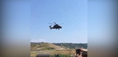 ATAK helikopterleri arka arkaya havalandı!