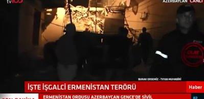 Ateşkese uymayan Ermenistan Bak&uuml; dahil 4 şehri bombaladı