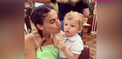Avatar Atakan'ın eşi ve oğlunun eğlenceli anları!