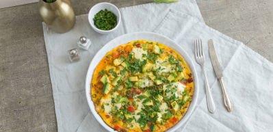 Avokadolu omlet tarifi