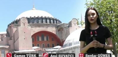 Vatandaşın Ayasofya mutluluğu! G&ouml;zyaşları i&ccedil;inde anlattılar...