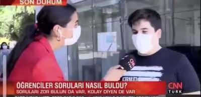 AYT sınavından &ccedil;ıkan gen&ccedil;, verdiği cevapla sosyal medyanın g&uuml;ndemine oturdu