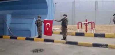 Azerbaycan askerleri “Kış Tatbikatı” için Kars’ta