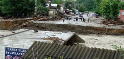 Mert Irmağı taştı, Samsun sular altında kaldı