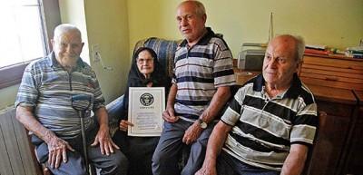 En yaşlı kardeşler rekorlar kitabına girdi
