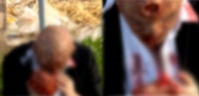 Sokakta sahte 'zombi' dehşeti!