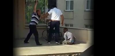 Babadan engelli oğluna şiddet
