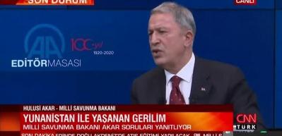 Bakan Akar: 83 milyonluk T&uuml;rkiye bizim hi&ccedil; hakkımız yok mu?