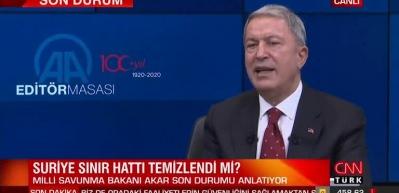 Bakan Akar: Rusya ve ABD s&ouml;z&uuml;n&uuml; tutmadı