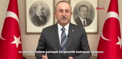 Bakan &Ccedil;avuşoğlu Karadeniz asla bir askeri &ccedil;atışma denizi olmadı