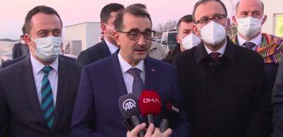 Bakan D&ouml;nmez: ''En ge&ccedil; 2023 yılında bu sahadan ilk altın &uuml;retimini ger&ccedil;ekleştireceğiz''