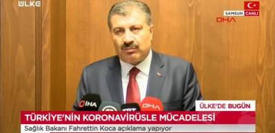Bakan Koca koronavir&uuml;ste g&uuml;zel haberi duyurdu: Kontrol altına alındı