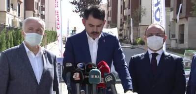 Bakan Kurum: Elazığ ve Malatya'da yapılan işlerin mali tutarı yaklaşık 7 milyar