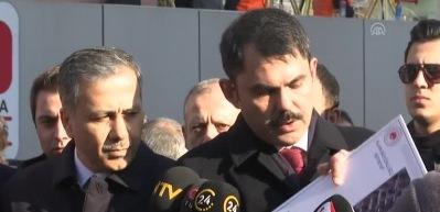 Bakan Kurum: Riskli 8 bina yıkılacak