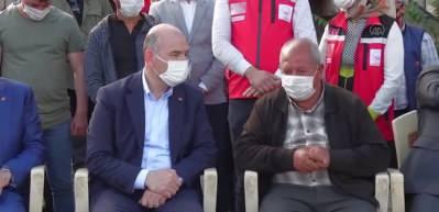 Bakan Soylu'dan Afyonkarahisar'da şehit ailesine taziye ziyareti