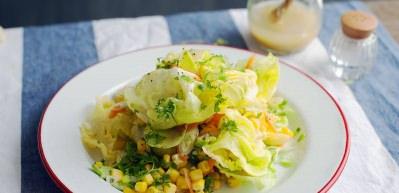 Ballı karışık salata tarifi