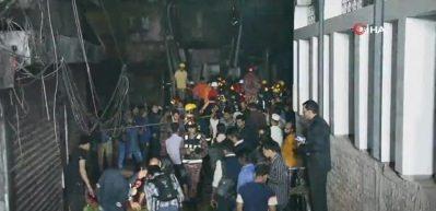 Bangladeş'te yangın faciası: 70 &ouml;l&uuml;, 50 yaralı