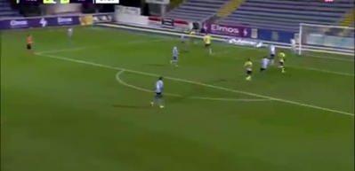 Başakşehir'den Westerlo'ya kiralanan Atabey &Ccedil;i&ccedil;ek'ten harika bir gol daha!
