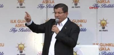 Başbakan Davutoğlu Diyarbakır'da konuştu-6