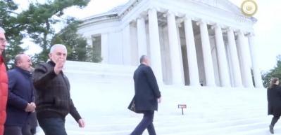 Başbakan Yıldırım Washington'da y&uuml;r&uuml;y&uuml;ş yaptı
