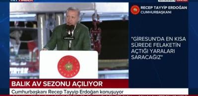 Başkan Erdoğan: Akdeniz'de korsanlığa asla izin vermeyiz.