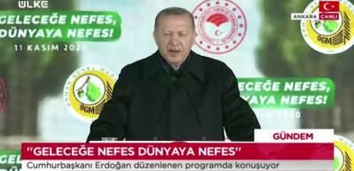Başkan Erdoğan: Cumhuriyet tarihinin en b&uuml;y&uuml;k milli ağa&ccedil;landırma seferberliğini başlattık