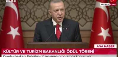 Başkan Erdoğan: Maalesef k&uuml;lt&uuml;r&uuml;n taşıyıcısı olan dili ihmal ediyoruz