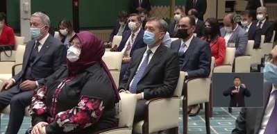 Başkan Erdoğan: Mazlumun mağdurun hakkın adaletin yanında dimdik yer almaktan asla vazge&ccedil;meyeceğiz