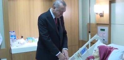 Başkan Erdoğan'dan duygulandıran ziyaret