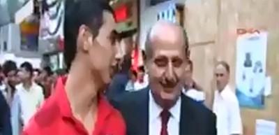Rize'deki gerginliği AK Partili Başkan bitirdi