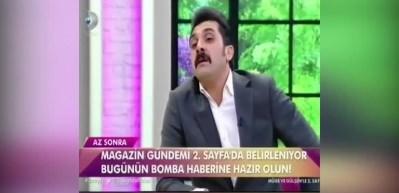 Bayhan canlı yayında İngilizce şarkı s&ouml;yledi