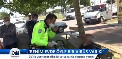 "Benim evde &ouml;yle bir vir&uuml;s var ki..." diyen adam sosyal medya g&uuml;ndeminde