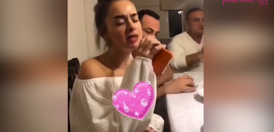 Bensu Soral'dan rap performansı