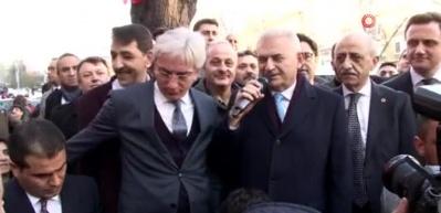 Beşiktaş'ta Binali Yıldırım coşkusu
